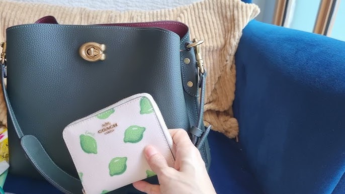 Coach Willow Shoulder Bag In  Green - Unbox with me! 