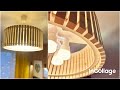 How To Make Wall Hanging Lamp | Modern Chandelier | Diy Wall Decor | Wooden Chandelier DIY