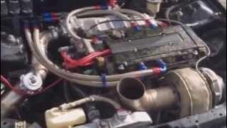 Honda B18c Turbo 921 HP Black Terror TW Tuning