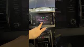 Karoq Kodiaq Android Auto по воздуху!