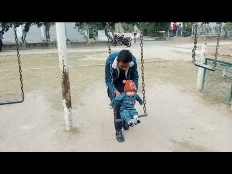 Fun At The Playground||Baba & Baby Vlogs #kids #kidsfun #park #