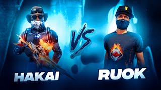 HAKAI TV444 vs RUOK FF 👽✅ ||Revenge for the rabbit?|| 🐰