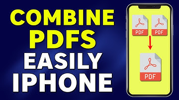 How To Combine Multiple PDF Files Into One PDF On iPhone Or iPad | Merge Multiple PDFs iOS