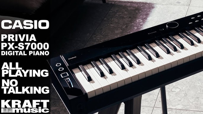 Playing a Song with the Casio PX-S7000 Digital Piano | Bassfahrer | Thomann - YouTube