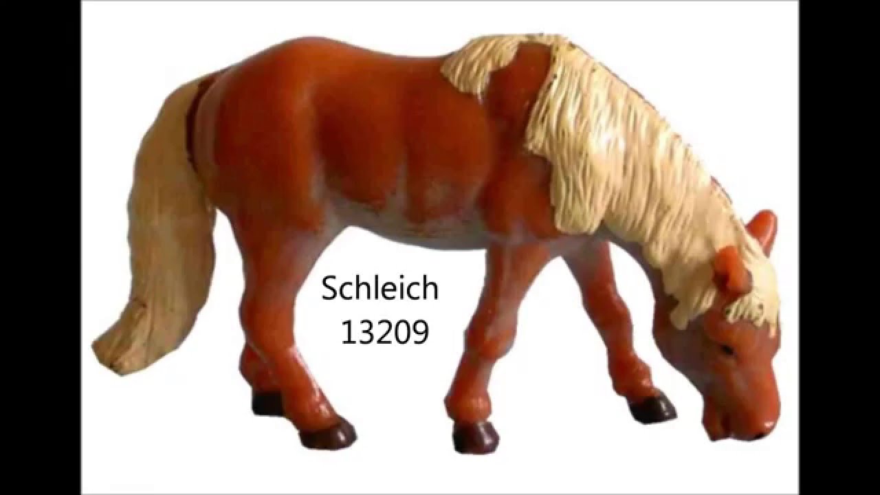 ALL Schleich horses 1985 - 1995 - YouTube