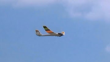 UMX Radian BNF with AS3X, having fun in the wind, chopping up bugs!