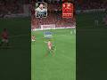 Bellingham Vs Bruno Fernandes Free kick In FC25 ! #FC25 #fc25 #eafc25 #shorts