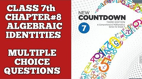 New Countdown third edition | Class 7th | Chapter 8 | MULTIPLE CHOICE QUESTIONS @LearningOnlineMath