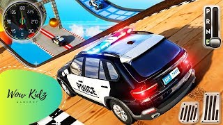 Police Prado Car Stunt Racing - Ramp Car Stunts Simulator 3D | Android GamePlay screenshot 2
