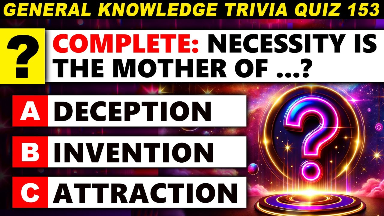 Test Your Genius - Can You Pass This Quiz? Ultimate General