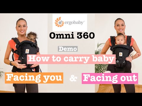 ergobaby back carry demo