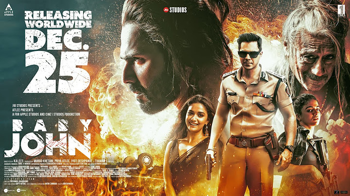 Baby John - Overseas Trailer | Atlee | Varun Dhawan, Keerthy Suresh, Wamiqa G, Jackie Shroff
