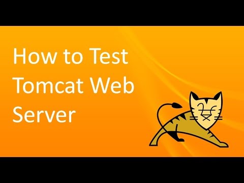 How to Test Tomcat Web Server After Installation