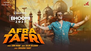 Afra Tafri | GoDaddy IN Bhoomi 2023 | Salim Sulaiman | Sonu Nigam | Shraddha Pandit | Kisnaa