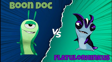 Flatulorhinkus Vs Boon Doc😯 | Slugterra Slug It Out 2 Gameplay