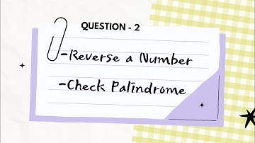 how to reverse a number in C++ || reverse of a number in C++ || Check Palindrome || C++