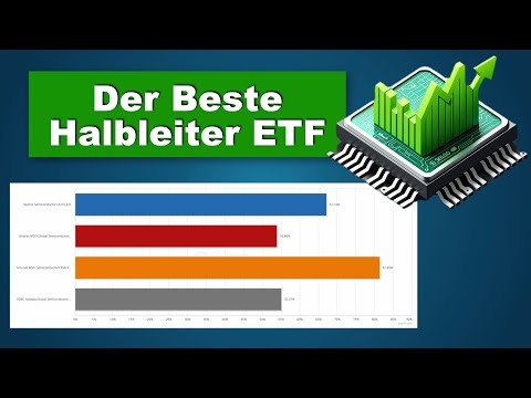 Halbleiter ETF 🪜 Investieren in NVIDIA, AMD, Broadcom, ASML &amp; Co