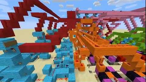 Redstone Computer 4 Bit Multiplier Showcase #RedstoneEngineering