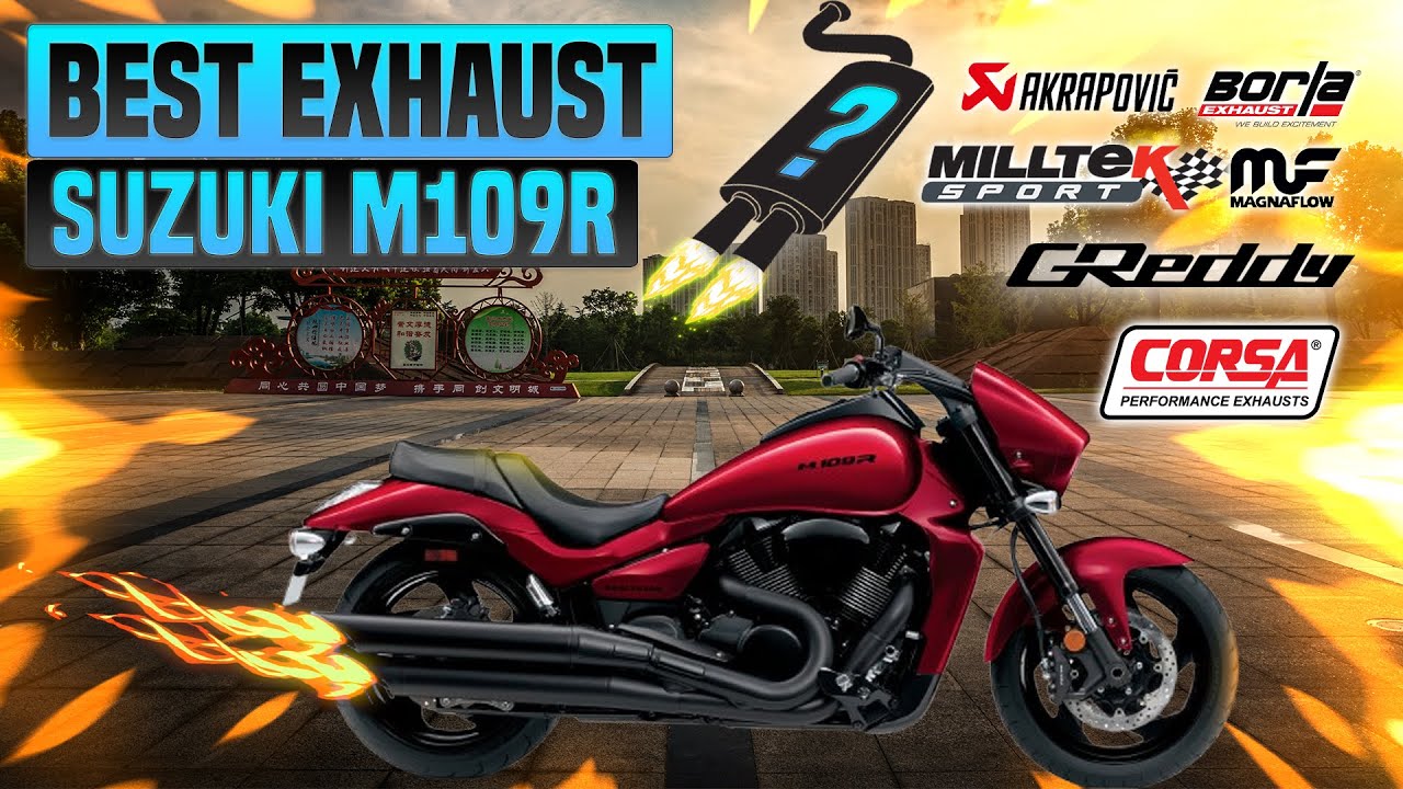 Suzuki M109R Exhaust Sound🔥Cobra,Freedom Performance,Hard Krome,Revo,Toce,Upgrade