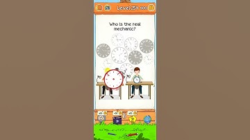 Braindom 2 Riddle: level 254 | who is the real mechanic?