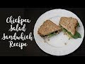 What I eat for Lunch on a Plant Based Diet-Chickpea Salad Sandwich Recipe-Vegan and Delicious!