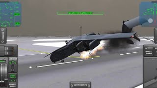 Mainland Airport Runway Disaster - TFS Collision animation