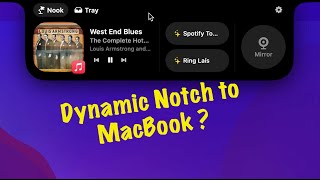 Dynamic Notch / Island on MacBook ?