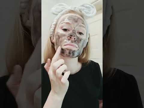 Уход за кожей Черная маска black mask skin care routine #маскаотчерныхточек вечерний уход #рутина
