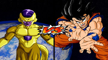 GOLDEN FRIEZA VS GOKU (EARLY) Turtle Logo (No Heavy Clothing) Dragon Ball Z: Budokai Tenkaichi 3