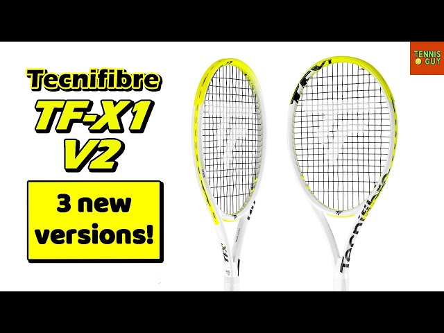 🎾 TECNIFIBRE TF-X1 V2 2024 Tennis Rackets Explained - Maximum