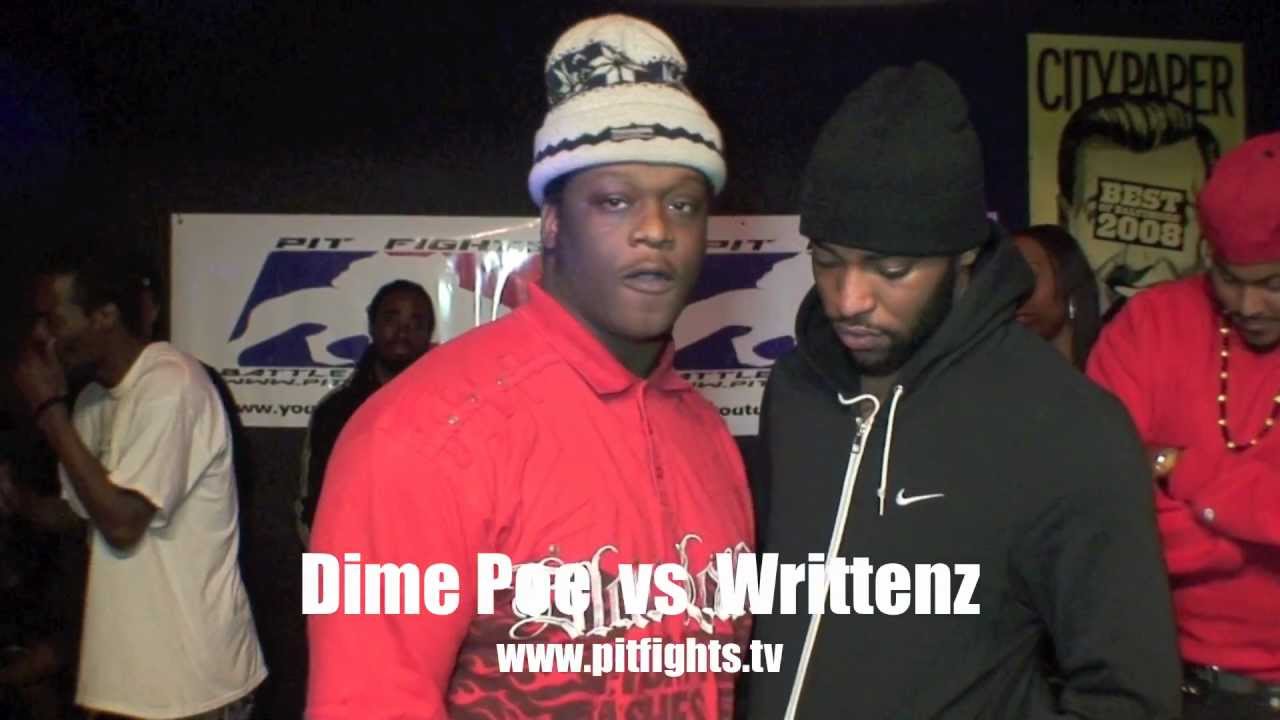 Dime Poe vs Writtenz : Pit Fights Battle League