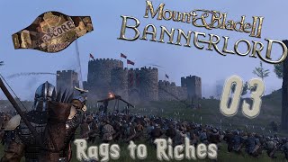 BATTLES WITH SEA RAIDERS - Mount and Blade 2 Bannerlord (Hardcore & Perma Death Lets Play) 3