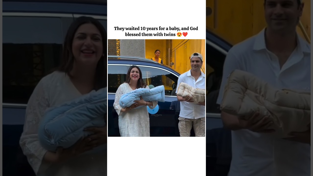 Double blessing after 10 years 😍❤️ #divyankatripathi #shortsfeed #shorts