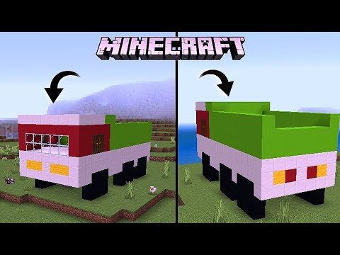 Working Mobile truck base in Minecraft!Minecraft Truck Tutorials