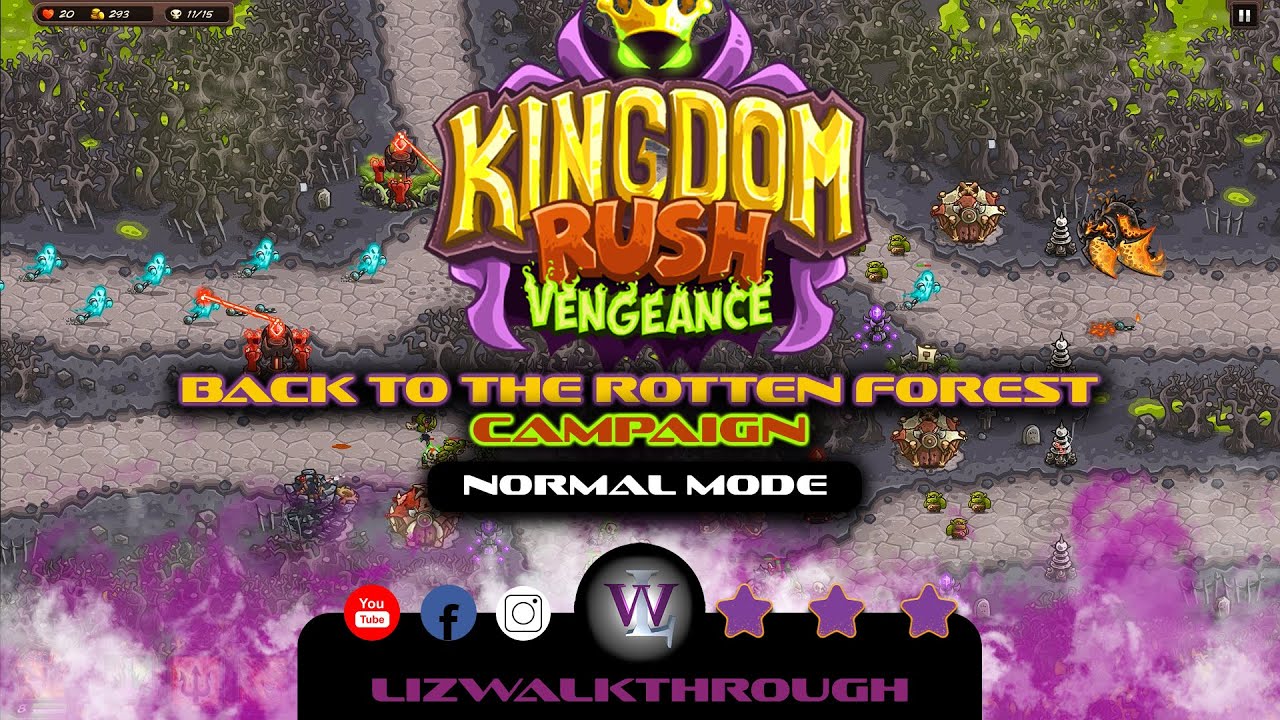 Kingdom Rush: Vengeance - Back to The Rotten Forest - Campaign - Normal - Level 23