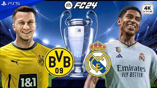 FC 24 - Borussia Dortmund vs. Real Madrid - Champions League 2024 Final Match | PS5™ [4K60]