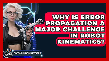 Why Is Error Propagation A Major Challenge In Robot Kinematics? - Electrical Engineering Essentials