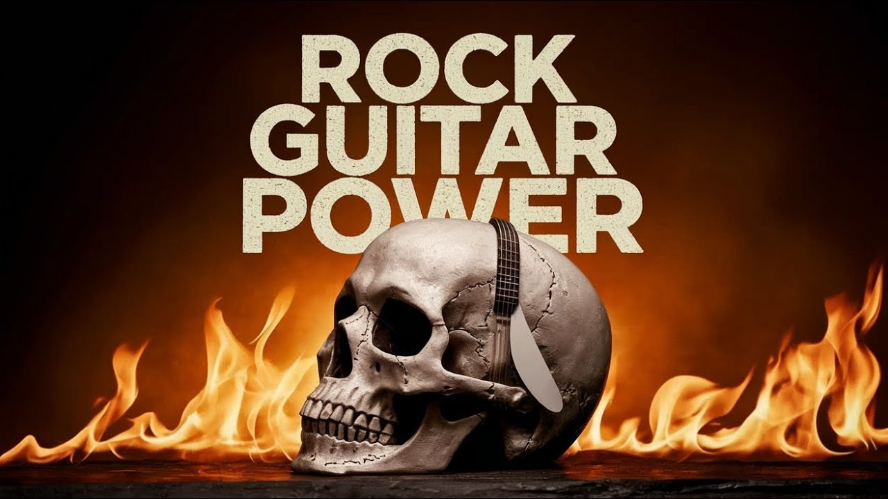Rock music | Fiery Guitar Solos: Metal Desert Fire Shredding