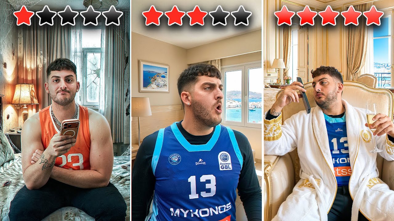 30$ vs 1300$ vs 3000$ ΞΕΝΑΔΟΧΕΙΑ ΣΤΗΝ ΑΜΕΡΙΚΗ 