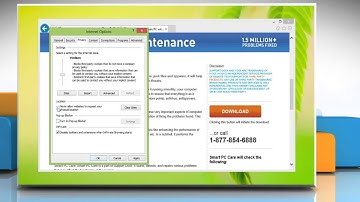 How to change Internet Explorer® 10 Privacy Settings on a Windows® 8 PC