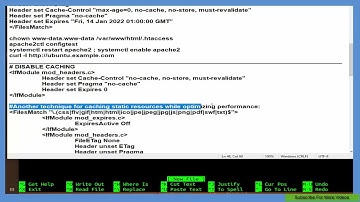 How To ( Disable Caching ) Using .htaccess On Apache