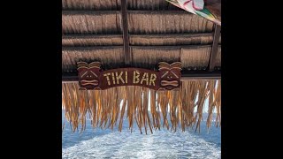 Tiki Time Bay Tours' bar is now open to serve you tropical drinks!