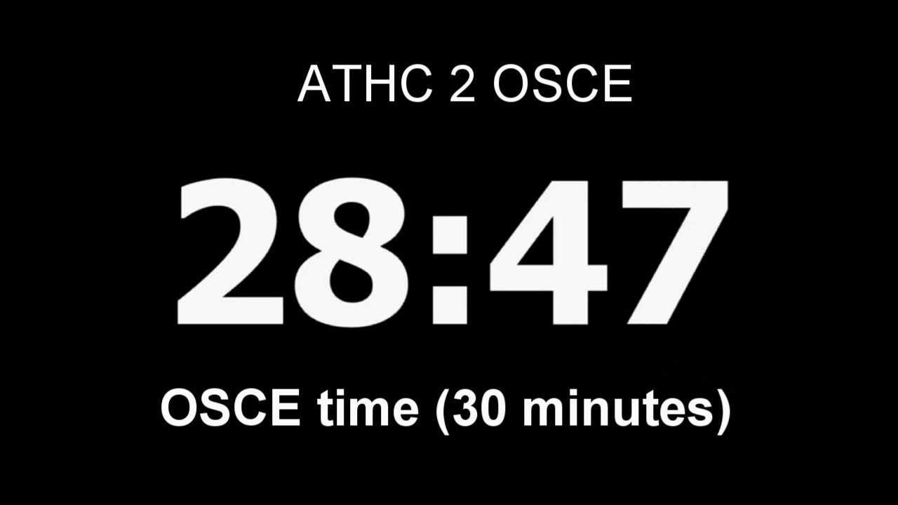 ATHC2 - OSCE Timer - YouTube