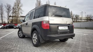 Довольно странный Honda Element. Квадратный. Дешевый. Кроссовер. // Бомж-Обзор #35