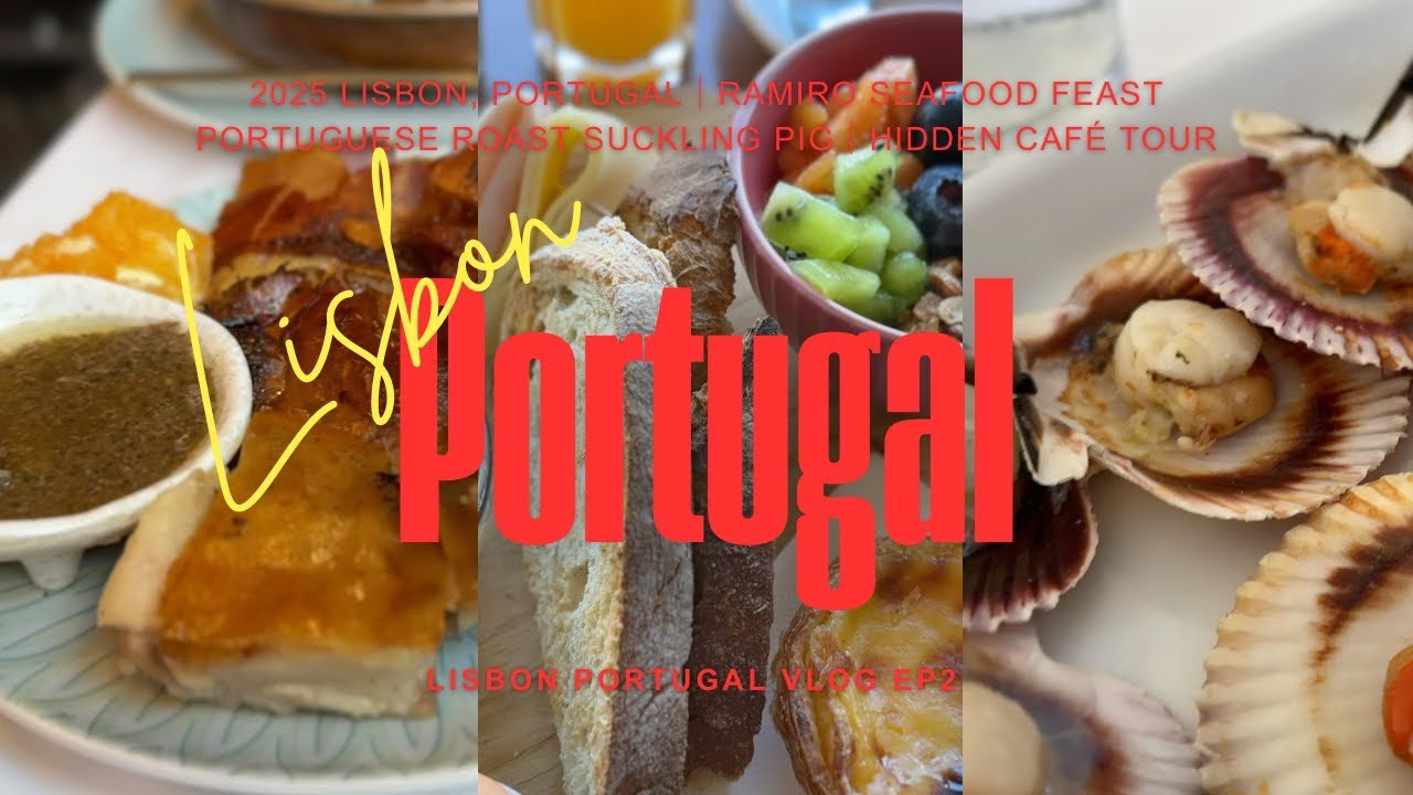 葡萄牙里斯本｜葡式烤乳豬｜Ramiro 海鮮餐｜打卡咖啡館｜Lisbon, Portugal｜Ramiro Seafood｜Roast Suckling Pig｜TrendyCafé