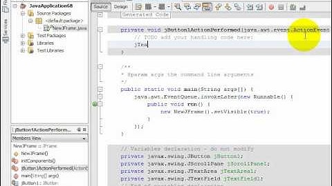 Using jTextArea Control  An Introduction