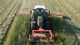 Gras Maaien Met Fendt Fella