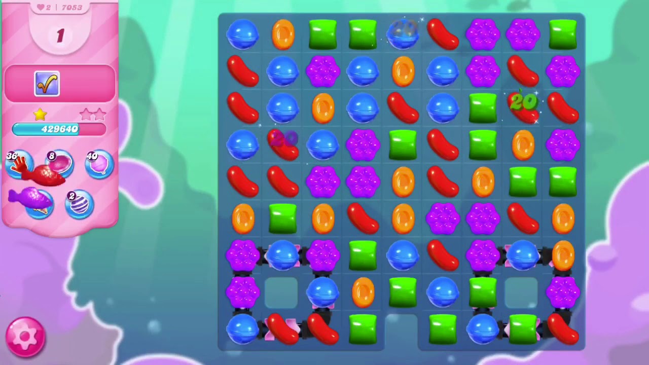 Candy Crush Level 7052 7055 🍬 YouTube