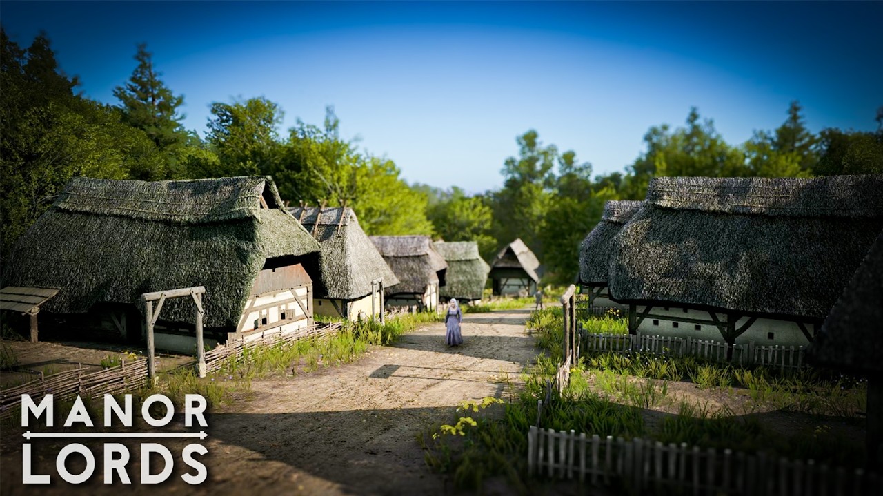 MANOR LORDS Relaxing Longplay: Building the DREAM VILLAGE... | Stress ...