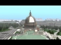 Animated Rendering of Dome Restoration Project Scaffolding